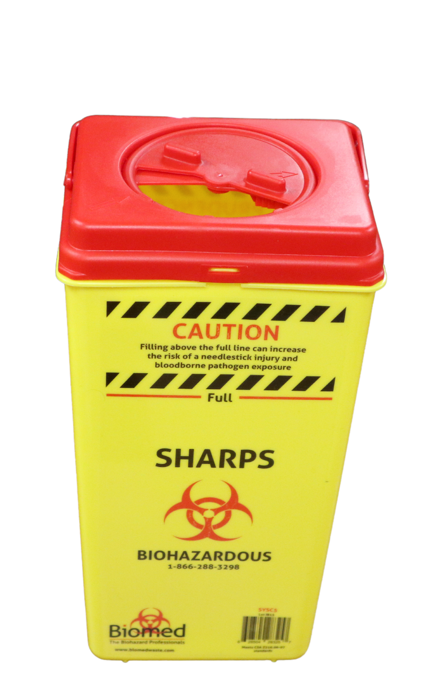 Carson 5-Litre Sharps Container - (SYSC5) - Image 3
